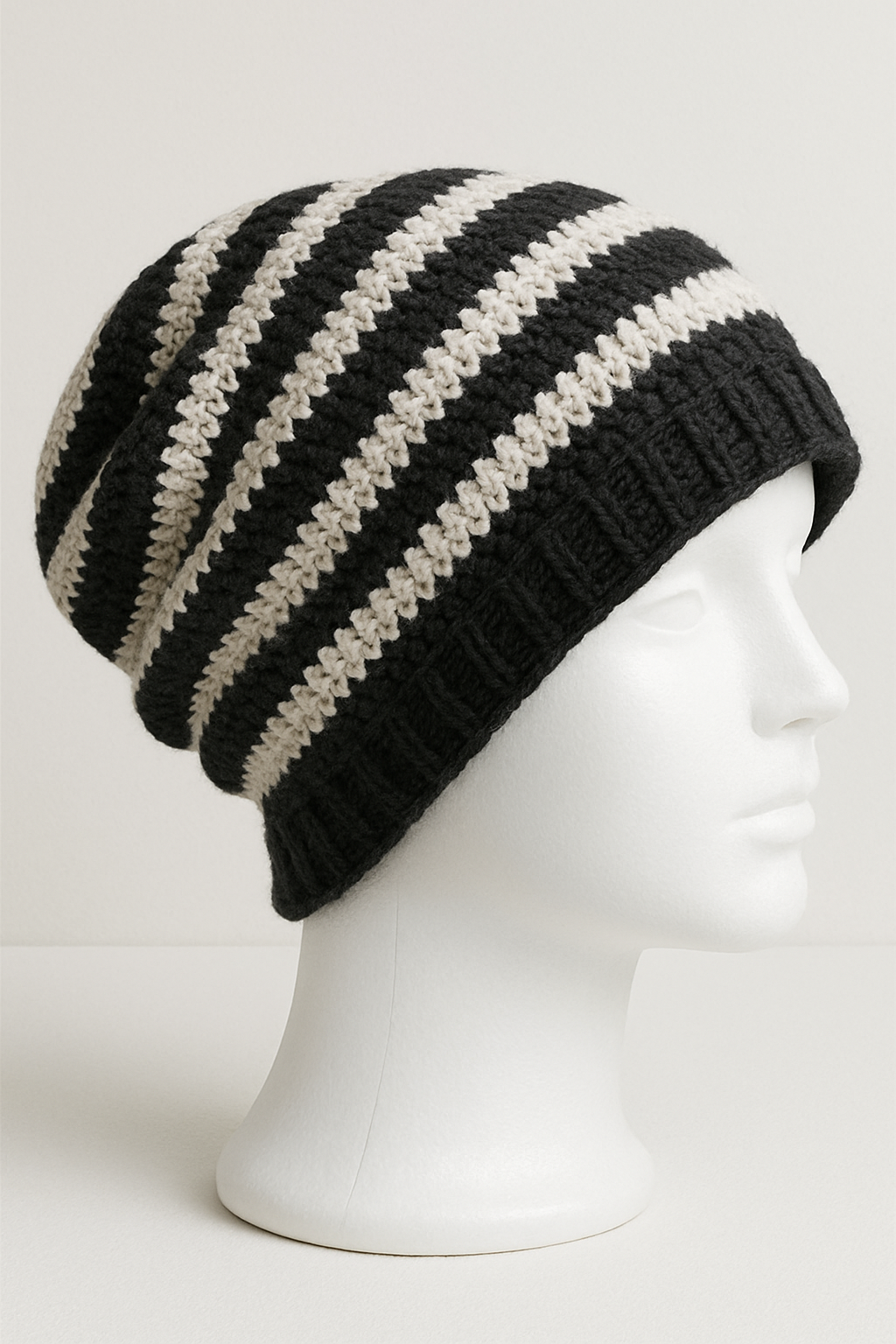 Handmade Crochet Slouchy Beanie